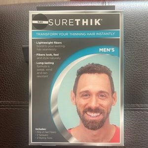 SURE THIX  HairThickening Fiber Kit.